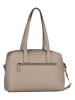 Tom Tailor Schoudertas "Rima" taupe - (B)36 x (H)25,5 x (D)11 cm