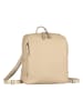 Tom Tailor Rugzak "Rosa" beige - (B)23 x (H)28 x (D)10 cm