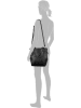 Tom Tailor Schultertasche "Sora" in Schwarz - (B)32 x (H)33 x (T)12 cm