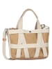 TOM TAILOR Denim Henkeltasche "Jada" in Hellbraun/ Beige - (B)26,5 x (H)18 x (T)9 cm