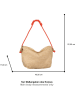 TOM TAILOR Denim Shopper "Luzi" beige - (B)40 x (H)22 x (D)17 cm