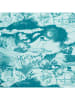 Moomin Beddengoedset "Sailing" turquoise