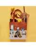 Moomin Shopper "Holiday Rush" in Orange/ Beige - (B)36 x (H)44 cm