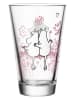 Moomin 2er-Set: Gläser "Love" in Rosa/ Weiß - 300 ml