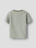 name it Shirt "Hans" in Khaki/ Weiß