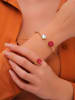 Pierres de Jade 2-delige sieradenset: ring en armband