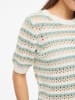 Vila Pullover in Creme/ Grün