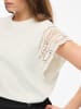 Vila Bluse in Creme