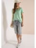 Cecil Jeans-Bermudas in Grau