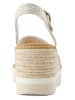 TOMS Sleehaksandalen crème