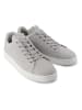 TOMS Leder-Sneakers in Grau