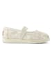 TOMS Ballerina's met bandje crème