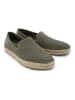 TOMS Skórzane espadryle w kolorze szarym
