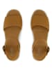 TOMS Leren haksandalen lichtbruin