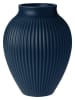 Knabstrup Vaas ''Knabstrup'' donkerblauw - (H)20 x Ø 14 cm