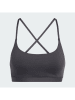 adidas Sport-BH "Performance All Me" in Anthrazit - Low