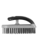 Mustang. Barbecue-reinigingsborstel grijs/zwart - (B)17 cm