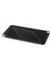 Mustang. Doppelseitige Grillplatte in Schwarz - (L)23 x (B)46 cm