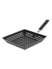 Mustang. Grill-Wok-Pfanne in Schwarz - (L)30 x (B)30 cm