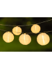 Tarmo Solarlichtketting wit - (L)398 cm