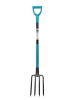 Tarmo Tuinvork blauw/zwart - (H)120 cm