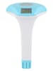 Tarmo Solarwaterthermometer wit/lichtblauw - (H)19 cm