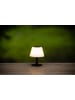Tarmo Solarna lampa stołowa w kolorze białym - wys. 17 cm