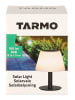 Tarmo Solarna lampa stołowa w kolorze białym - wys. 17 cm