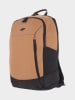 4F Rugzak lichtbruin/zwart - (B)31 x (H)45 x (D)13 cm