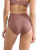 Sloggi Pełne figi high waist "Romance" w kolorze jasnobrązowym