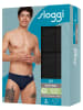 Sloggi Slipy (2 pary) "Go Natural" w kolorze czarnym