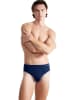 Sloggi 2er-Set: Slips "Go Smooth" in Blau/ Dunkelblau