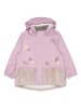 mikk-line 2-delige regenoutfit lichtroze/beige