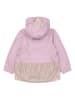mikk-line 2-delige regenoutfit lichtroze/beige