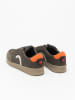 COLMAR Leren sneakers bruin/kaki/oranje