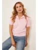 Joséfine Poloshirt "Ermine" lichtroze