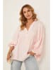 Joséfine Blouse "Magdal" in Hellrosa