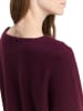 Tom Tailor Sweatshirt in Bordeaux