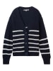 TOM TAILOR Denim Cardigan in Dunkelblau