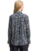 Tom Tailor Bluse in Dunkelblau