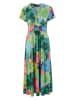 Aniston Jurk groen/roze