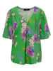 Aniston Bluse in Grün/ Lila