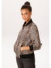 Aniston Blouson in Camel/ Schwarz