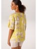 Aniston Bluse in Gelb/ Beige