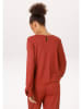 Aniston Longsleeve roodbruin