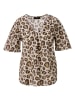 Aniston Bluse in Weiß/ Braun