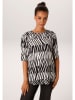 Aniston Blouse zwart/wit