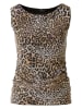 Aniston Top bruin/zwart