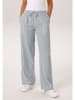 Aniston Broek blauw/wit