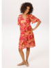 Aniston Kleid in Apricot/ Pink